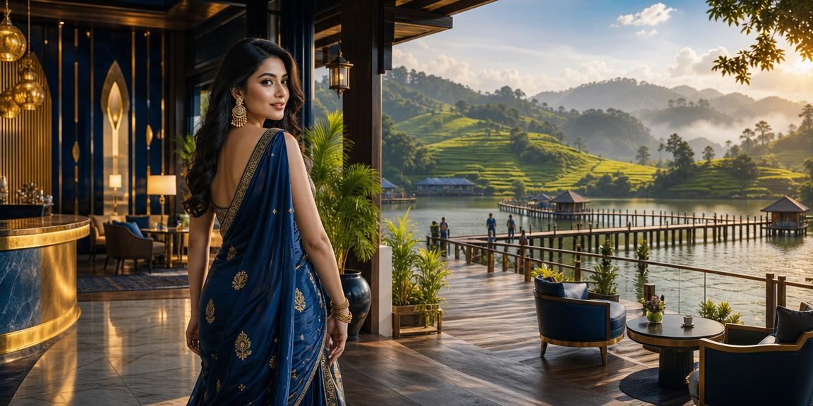 বান্দরবানের চা বাগানে ক্রিকেট বেটিং ভাউচার নিয়ে আলোচনা করছেন দুই বন্ধু