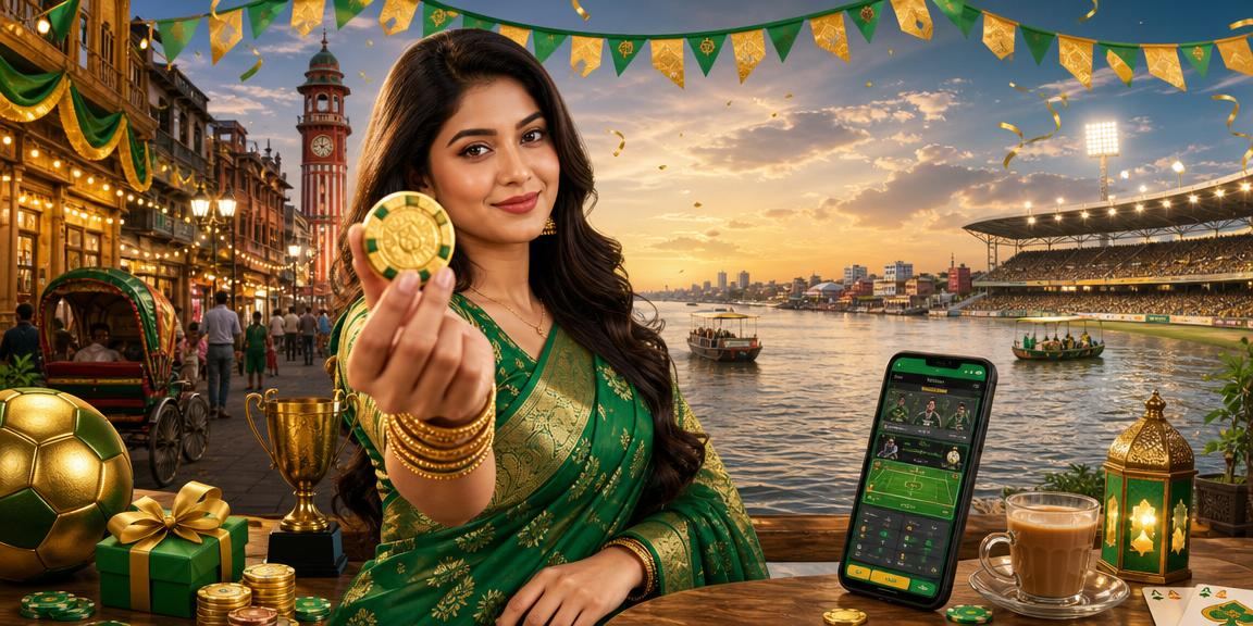 কুমিল্লার সমুদ্র সৈকতে ক্যাশব্যাক বোনাস উপভোগ করছেন একজন খেলোয়াড়